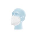 Atemschutzmaske Mundschutz, FFP2, weiß, KINGFA MEDICAL - 10 Stück
