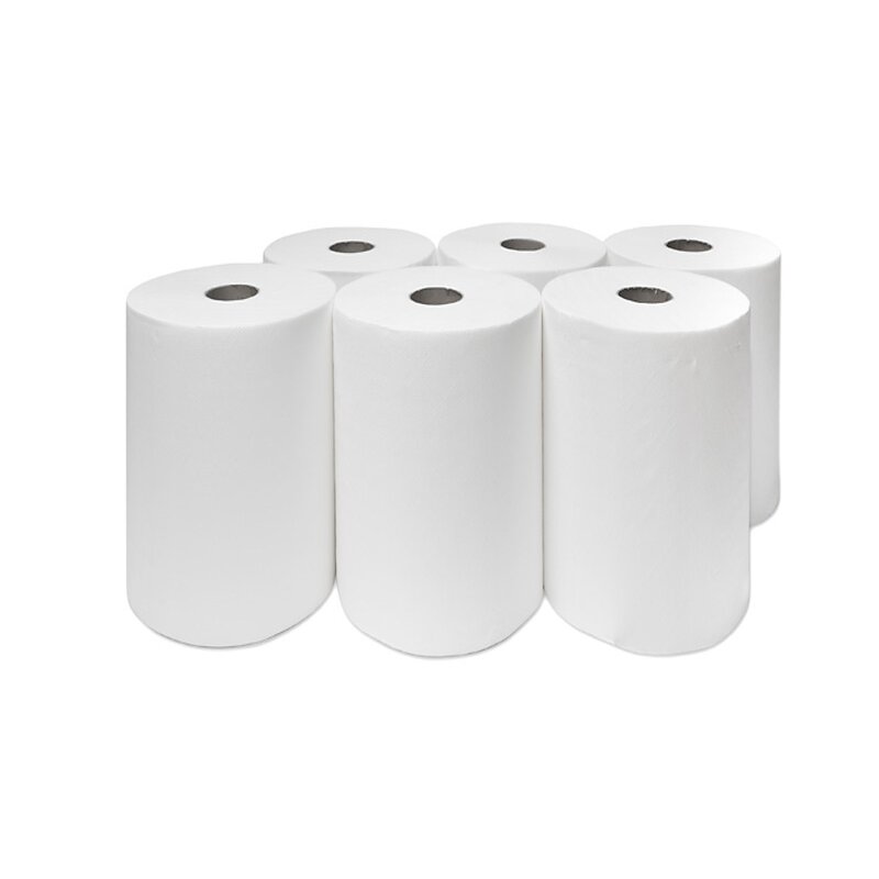Blanc Cosmos Premium TAD Handtuchrollen – 6 X 100 M, 2-lagig, TAD-Zellstoff, 30% Saugstärker – Für Cosmos-Spender