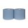 Putzrolle Comfort 22 cm, Kern 60 mm, 2-lagig, 380 m, Zellstoff, blau, verleimt, 1000 Abrisse je Rolle - 3 Packungen = 6 Rollen