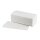 Falthandtücher Comfort - 1 lagig - Recycling-Zellstoff-Mix weiß - 25 x 23 cm - V-Falz - Zick-Zack - 1 Packung = 4.000 Blatt