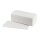 Falthandtücher Comfort - 1 lagig - Recycling-Zellstoff-Mix weiß - 25 x 23 cm - V-Falz - Zick-Zack - 3 Packungen = 12.000 Blatt