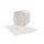 Toilettenpapier Premium - Faltpapier Einzelblatt - 2-lagig - Zellstoff Hochweiß - 10 x 21 cm - V-Falz - Zick-Zack