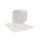 Toilettenpapier Premium - Faltpapier Einzelblatt - 2-lagig - Zellstoff Hochweiß - 10 x 21 cm - V-Falz - Zick-Zack - 5 Paletten = 1.800.000 Blatt