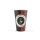 Kaffeebecher Classic „Coffee to go“ – 400 ml (16 oz), Hartpapier - 2 Kartons = 2000 Becher