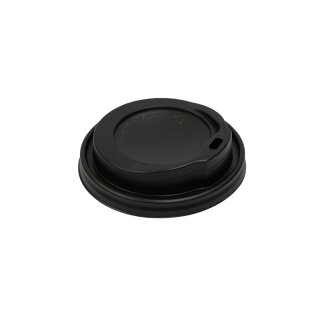 Deckel für Kaffeebecher schwarz 80 mm - 200 ml "Coffee to go" - 3 Kartons = 3000 Deckel