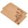 Bäckerbeutel "Classic" braun Kraftpapier - 13 + 7 x 28 cm / 422er - 3 Packungen = 3000 Beutel