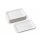 Pappteller eckig - 13 x 20 cm - Frischfaser - 1.500 Stück