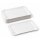 Pappteller eckig - 16 x 20 cm - Frischfaser - 1.000 Stück