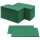 Zelltuch-Servietten, 2 lagig grün, 1/8 Falz, 33 x 33 cm - 6 x 250 Stück