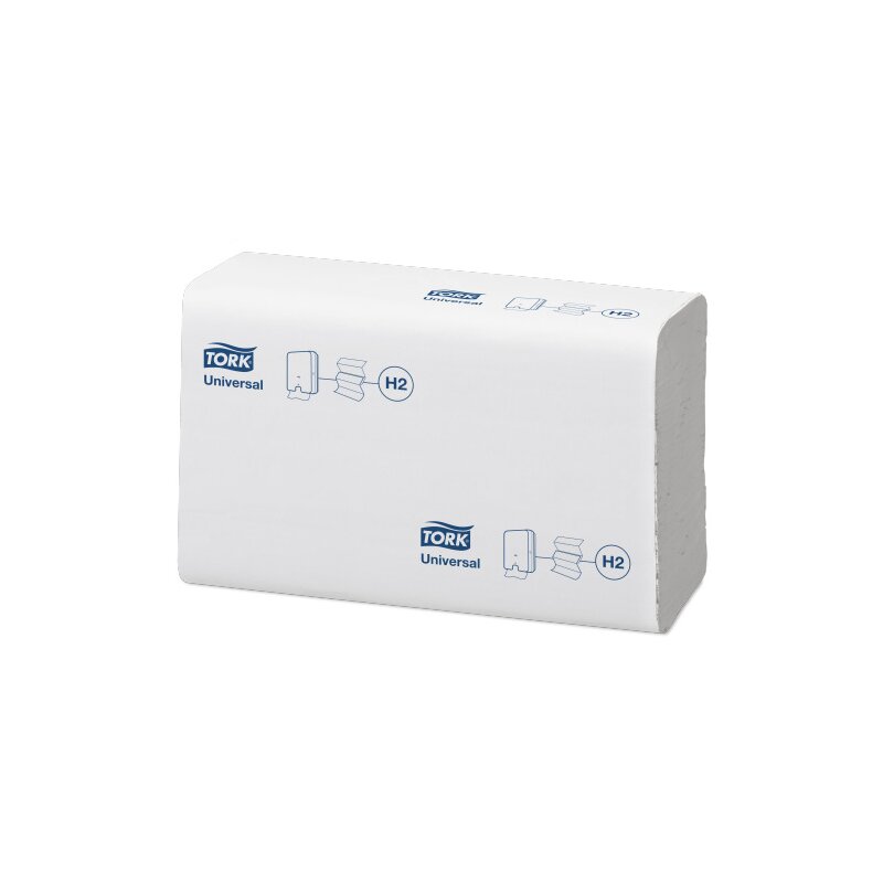 Tork H2 Universal Handtuchpapier Interfold Faltpapier 2-lagig weiß 21 x 23,5 cm 150299 - 20 x 237 Blatt = 4740 Blatt