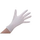 Nitril Handschuhe weiß in Spenderbox - 10 x 100...